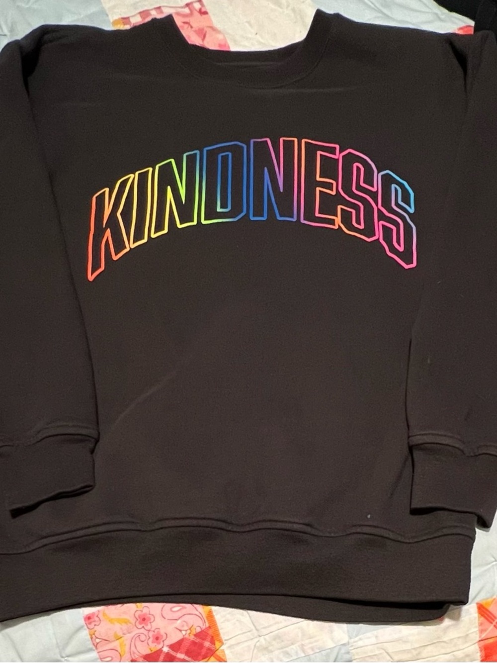 Kindness Sweatshirt Abercrombie & Fitch Black Crewneck, Trevor project Sm